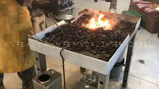 Making A Drop Point Hunting Knife