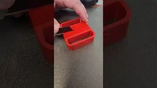 3D Printed Brush from 3DTrcek PETG Red Filament