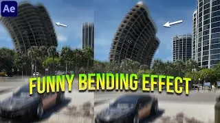 Bending Building Or Any Object in After Effects