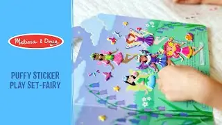 Melissa & Doug Puffy Stickers Play Set: Fairy