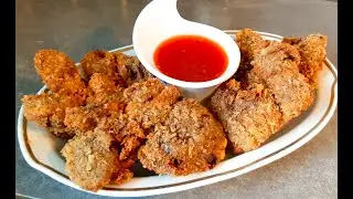 Higaditos de Pollo Empanizados mira que fácil de hacer