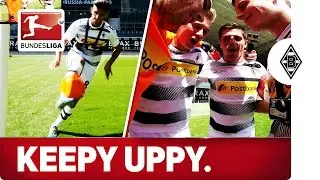 Keepy Uppy Challenge - Borussia M&ouml;nchengladbach