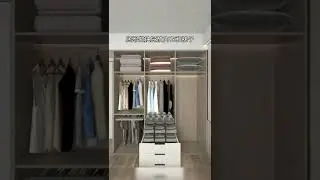 🍓卧室衣柜一定这样设计，最后有尺寸图，喜欢截图保存   #衣柜 #装修设计  #好设计看这里