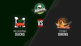 Week 1 | Melbourne Ducks v Sydney Sirens Game 2 | AWIHL 2025/26 Season