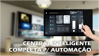 MidPanel - Central Inteligente de 8 Polegadas Completa para Automa&ccedil;&atilde;o - Novadigital Tuya
