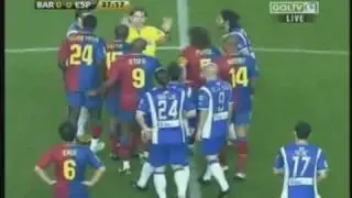Barcelona 1 - Espanyol 2 Highlights 21.02.2009