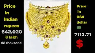 18K Gold Choker Necklace Designs | Latest Bridal Gold Choker Necklace 2026 