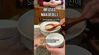 Infused Makgeolli Spot in Seoul 🇰🇷🍚😋