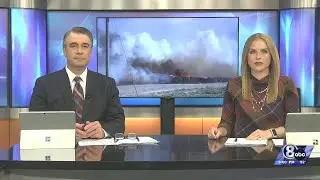 Crete firefighter recovers after being burned in Sunday's wildfires