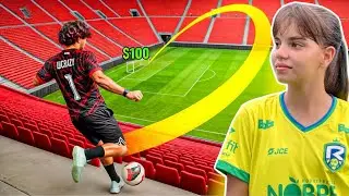 TAYLA vs LUCR4ZY NO DESAFIO DOS TOQUES AT&Eacute; CHEGAR AO GOL
