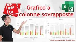 EXCEL - GRAFICI COMPLESSI: 📊 Grafico a colonne sovrapposte