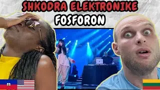 REACTION TO Shkodra Elektronike - Fosforon (Live Performance at 🇦🇱 Festivali i Këngës 64)