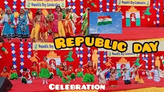 Republic day celebration in school as a teacher #vlog #viral #teacher #students #republicday #india
