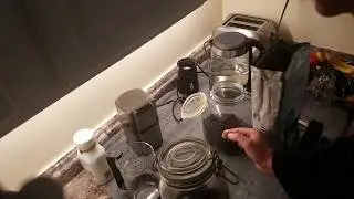 My Morning Routine | ASMR (whisper, tapping, water, coffee-beans = SLEEP)