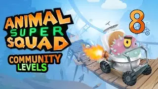 SO MANY KNIVES! Animal Super Squad 8 (COMMUNITY LEVELS)