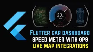 FLUTTER CAR DASHBOARD | SPEEDO METER