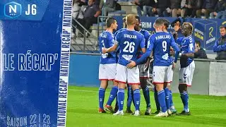 Le Récap' de la J6 I National FFF 2022-2023