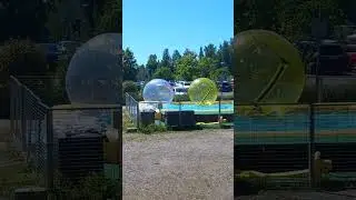 Rolling into Summer Fun: Zorb Ball Adventures in Finland! 🌊☀️🇫🇮 ✨#FinlandToEurope