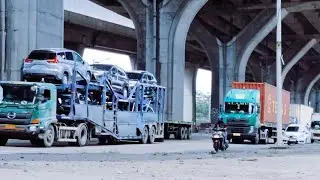 Spotting Truck, Truk Besar Jalur Utara Arah Pelabuhan