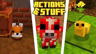 EVERY SECRET Baby Mob Name Tag in Actions & Stuff (Minecraft Bedrock)