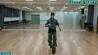 PROUD & FREE LINE DANCE(INTERMEDIATE), Guyton Mundy(January 2026)