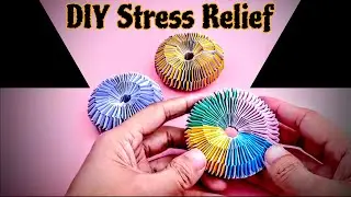 DIY Stress Relief Origami / Diy paper toy / Easy paper craft #easycraft #papertoy #origami #diy