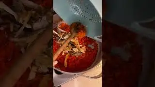 Efo (vegetable soup)#nigerianfoodie #food #youtubeafrica #shorts