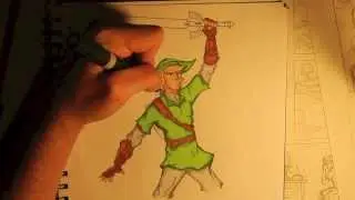 David Draws... Link!