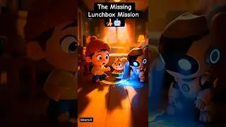 Tinku & Robo: The Missing Lunchbox Mission 🍌🤖 | #shorts  #funny #viral #trending #youtubeshorts
