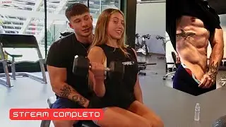 IRL GYM - ARM DAY con Mi NOVIA, Asan y Zecca | Avant Club Gym & Padel