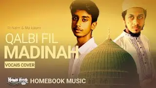 Qalbi Fil Madina | Ri Naim & MA kaiume | vocals cover | New Arabic song | 2025 _ at home book music