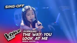 The Voice Kids Philippines: Erisha Alayon's SWEET take on 'The Way You Look At Me'! | Sing Offs