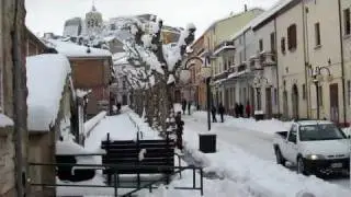 Irpinia - Neve a Calitri - febbraio 2012