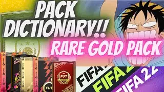 ANOTHER RARE GOLD PACK OPENING in #FIFA 22