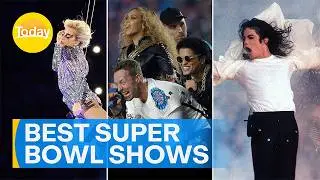 The greatest Super Bowl halftime shows ever | Today Show Australia