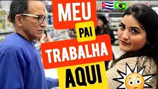 Olha onde meu PAI conseguiu um EMPREGO😱.Cubano no BRASIL comenzando uma nova vida.Cubanos no Brasil