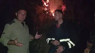 Локализиран и изгаснат пожарот кај Долно и Горно Чичево, Димче Јованов, командор ТПЛЕ Велес 25.08.06