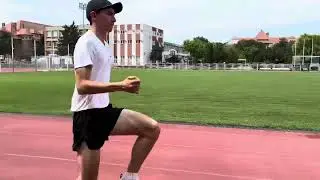 Alexandru Blidar does a final Tune Up Session before running 1.56.7-800 (3x200,1x150)