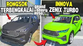 Aku Menemukan Mobil Innova Zenix Hybrid Langka Rongsok Terbengkalai di Kota - GTA 5 MOD