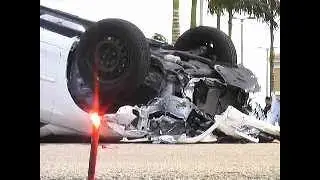 Multi-car crash on Okeechobee Blvd.