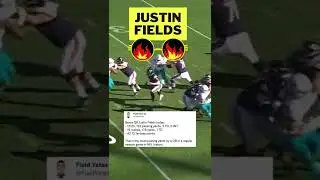 Justin Fields WENT OFF in Week 9! 🔥🔥🔥 #shorts