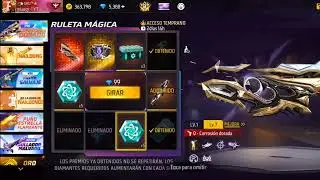 Ruleta M&aacute;gica Corrocion Dorada 2025 @GarenaFreeFireLATAM #freefire #ff #garenafreefire #ecuador