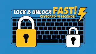 How to Lock & Unlock Your Windows PC Keyboard in Seconds (Super Fast Method!)