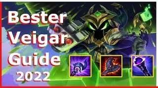 Veigar l&ouml;scht alle Gegner! | Veigar Guide German Deutsch Mid | Runen Items | League of Legends 2022