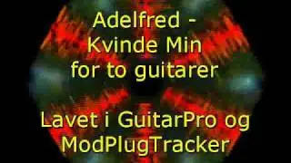 Kvinde Min for to guitarer (lavet i GuitarPro)