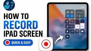 How to Screen Record on iPad (Easy Method!) #iPad #ScreenRecording #iPadTips