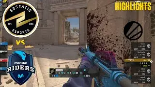 ECSTATIC vs Movistar Riders-[Anubis]-HGIHLIGHTS ESL Challenger Katoweice 2023 Europe  CSGO