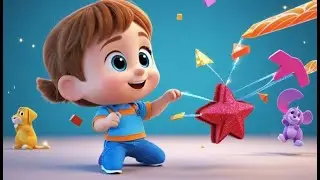 Brinquedos com Velcro Grudam Grudam Grudam | Can&ccedil;&atilde;o Infantil em Portugu&ecirc;s | Nursery Rhym