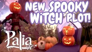 New Spooky Witch House with the Hollow Grove Landscape! | Palia
