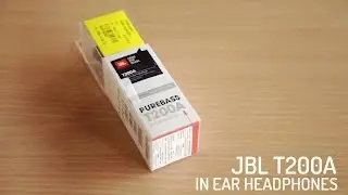 JBL T200A In Ear Headphones Unboxing, Sound test And Review